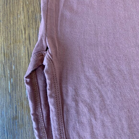 MEBIE BABY 0-3M Brown Infant Knotted Gown 0-3 Bamboo Sleeper Swaddle Nightgown - Picture 6 of 9